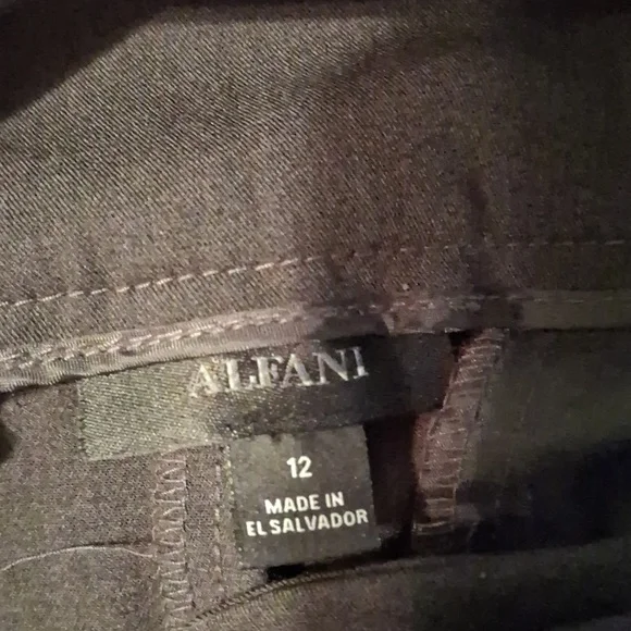 Classic Straight-Leg Dress Pants in Black - Picture 2 of 6